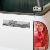 British Vliegtuig Carrier Bumpersticker (Op Truck)
