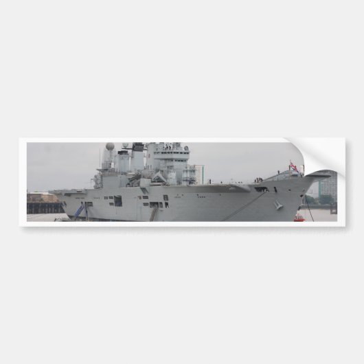 British Vliegtuig Carrier Bumpersticker (Voorkant)
