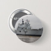 British Vliegtuig Carrier Ronde Button 5,7 Cm (Voorkant /achterkant)