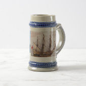 British Warship Anantomy Stein Bierpul (Voorkant rechts)
