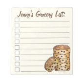 British Welsh Cakes Welshcakes Homemade van Notitieblok (Voorkant)