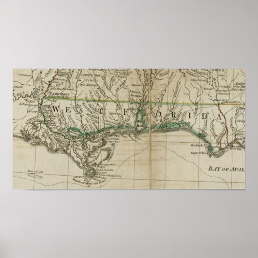 British West Florida Poster (Voorkant)