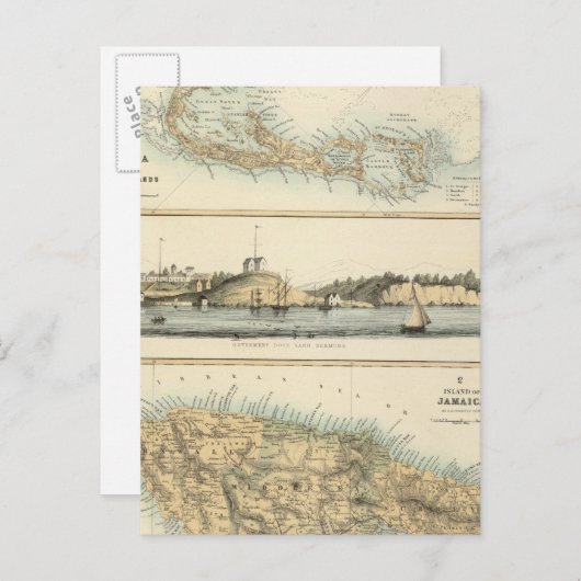 British West Indian Possessions Briefkaart (Voorkant / Achterkant)