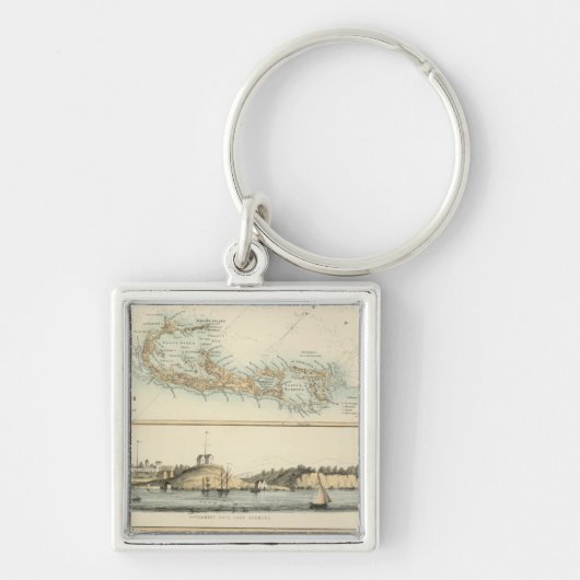 British West Indian Possessions Sleutelhanger (Voorkant)