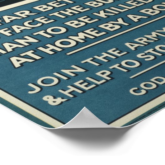 British WW1 Recrugement Poster (Hoek)