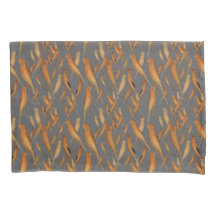 British Yorkshire Canary Grey Brocade Achtergrond