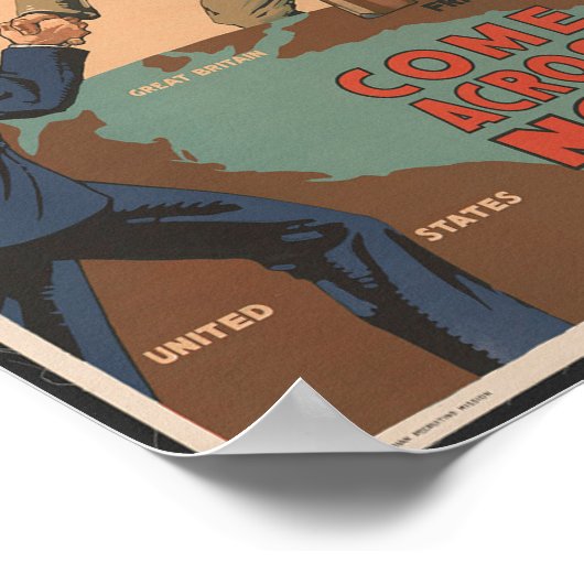 Britishers die je nodig hebt, propaganda uit de Ee Poster (Hoek)