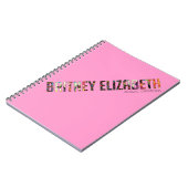 Britney Elizabeth Logo Notitieboek (Linkerzijde)
