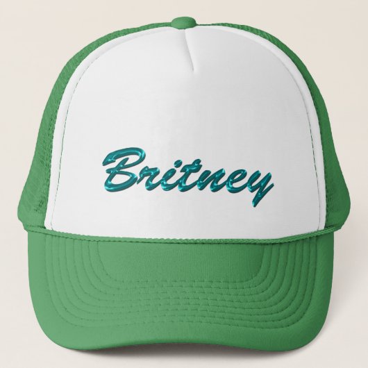 BRITNEY Naam Branded Gepersonaliseerde Gift Pet (Voorkant)