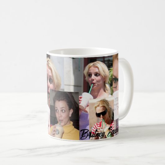 Britney Spears' mug Koffiemok (Voorkant rechts)