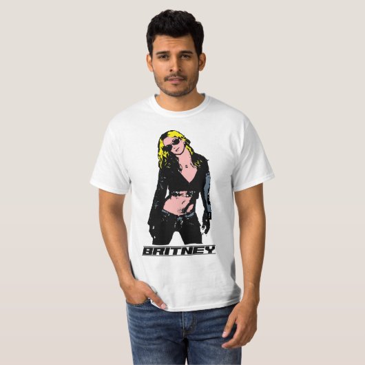 Britney T-shirt (Voorkant volledig)