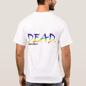 Britney wil me... dood. t-shirt (Achterkant)