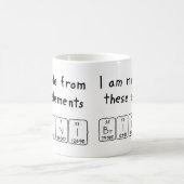 Britni periodieke lijstnaam mok (Center)