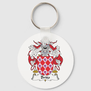 Brito Family Crest Sleutelhanger