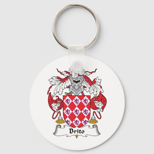 Brito Family Crest Sleutelhanger (Voorkant)