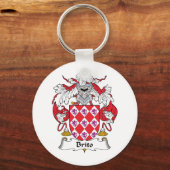 Brito Family Crest Sleutelhanger (Voorkant)