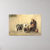 Briton Riviere - Trouw Canvas Afdruk (Voorkant)