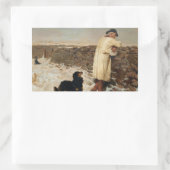 Briton Riviere - War Time Rechthoekige Sticker (Tas)