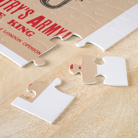 Britons Lord Kitchener wil je WWI Propaganda Legpuzzel (Zijkant)