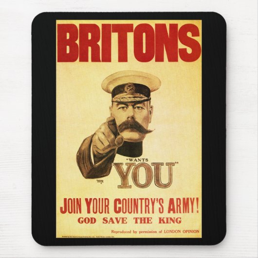 Britons wil je, Heer keuchener Muismat (Voorkant)