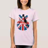 Britpop Guitar T-shirt (Voorkant)
