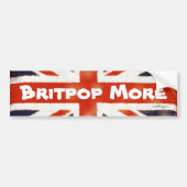 BRITPOP MEER Union Jack-Bumpersticker Bumpersticker (Voorkant)