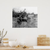 Brits AA-Pistool Poster (Keuken)