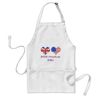 Brits Amerikaans Baby Standaard Schort
