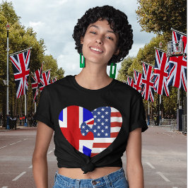 Brits Amerikaans T-shirt