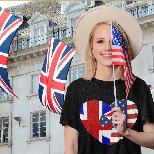 Brits Amerikaans T-shirt
