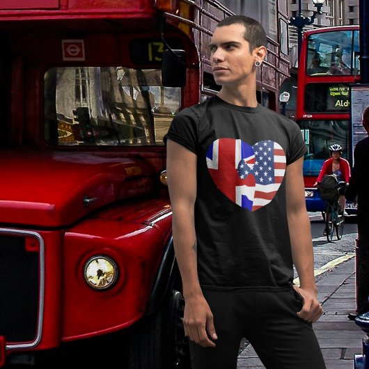 Brits Amerikaans T-shirt