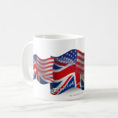 Brits-Amerikaanse golfvlag Koffiemok (Voorkant links)