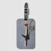 Brits Bagagelabel (Voorkant (verticaal))