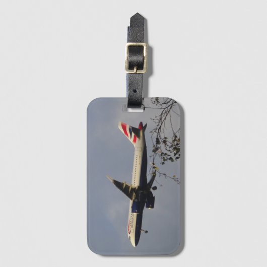 Brits Bagagelabel (Voorkant (verticaal))