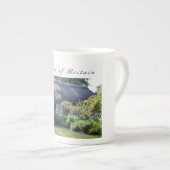 Brits beenderporselein beker ("Ik droom van Groot- Porselein Kop (Voorkant rechts)