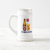 Brits bier stein bierpul (Links)