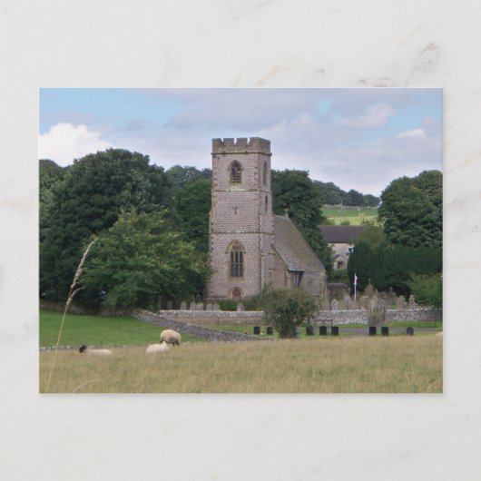 Brits Briefkaart van de Kerk van het Land (Voorkant)