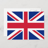 Brits/Brits/Unievlagig Poster Briefkaart (Voorkant / Achterkant)