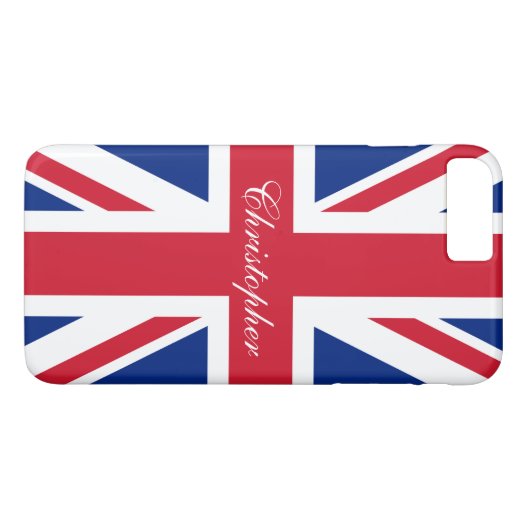 Brits Brits Vlaggenunie Case-Mate iPhone Case (Achterkant (Horizontaal))