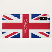 Brits Brits Vlaggenunie Case-Mate iPhone Case (Achterkant (horizontaal))