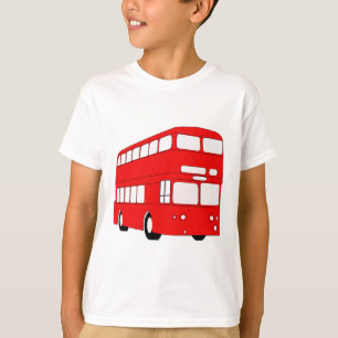 Brits, bus, dubbeldekker afbeelding. t-shirt