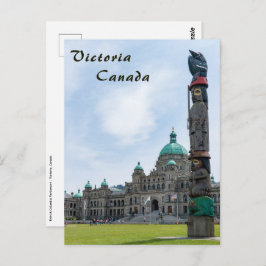 Brits-Colombiaanse parlement - Victoria, Canada Briefkaart