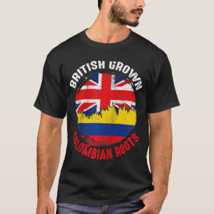 Brits-Colombiaanse roet  vlaggen voor mij T-shirt