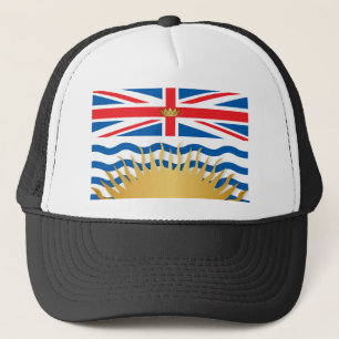 Brits-Colombiaanse vlag Trucker Pet
