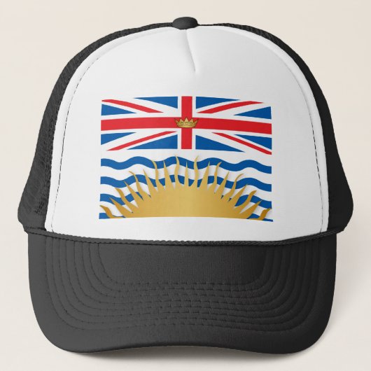 Brits-Colombiaanse vlag Trucker Pet (Voorkant)