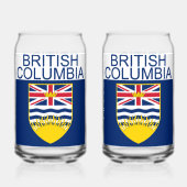 Brits-Columbia Blikvorm Glas (Achterkant)