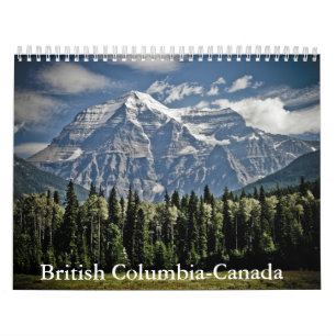Brits-Columbia-Canada kalender