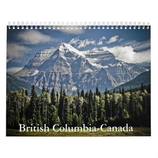 Brits-Columbia-Canada kalender (Hoes)