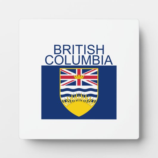 Brits-Columbia Fotoplaat (Voorkant)