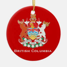 Brits Columbia* kerstversiering Keramisch Ornament
